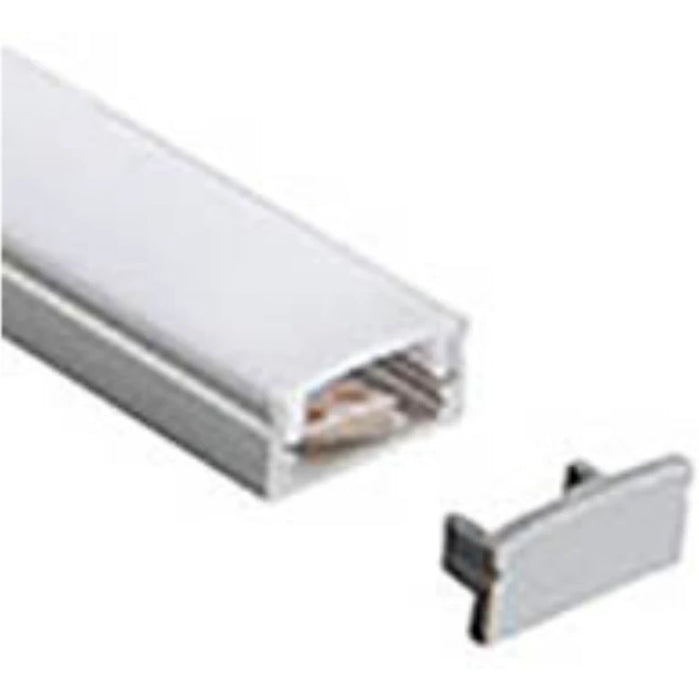 Extrusion Surface Mounting Profile 12mm x 2m Aluminium