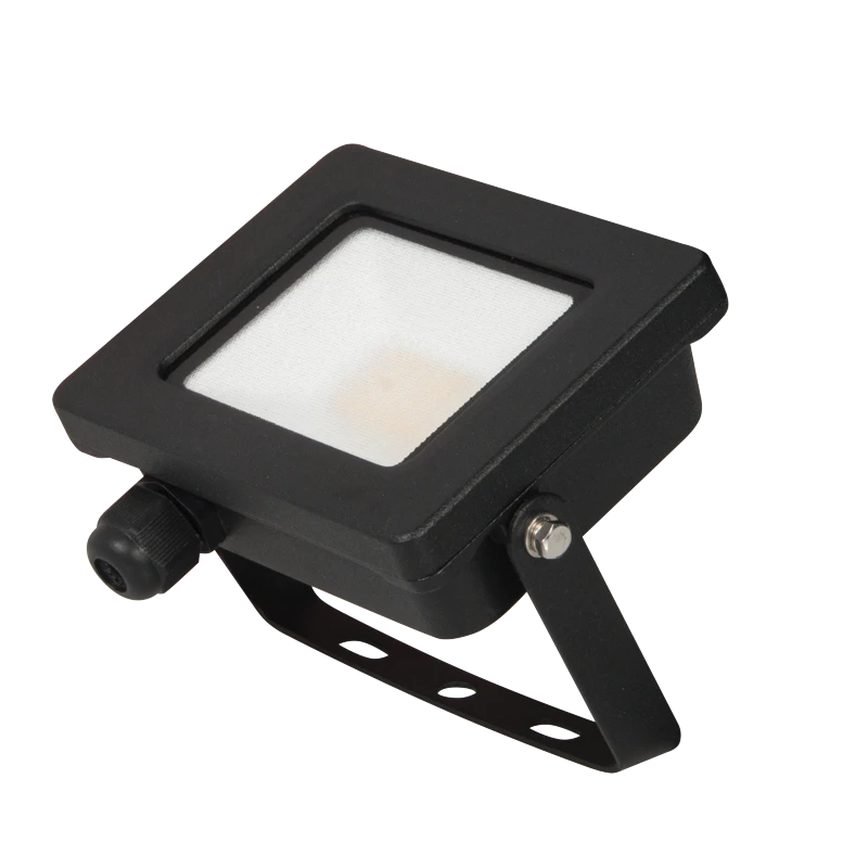 Floodlight Changeable Colour Temperature LED IP65 3000K/4000K/6000K 10W Black