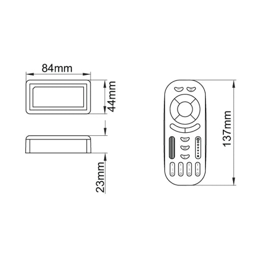 Navara Rgbw Remote