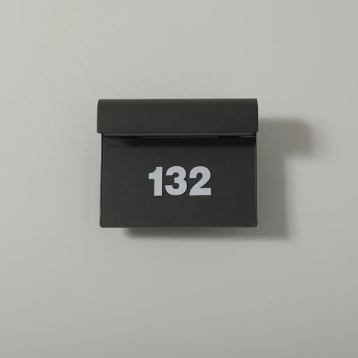 Wall Light LED 3000K 8.5W Anthracite Numbers