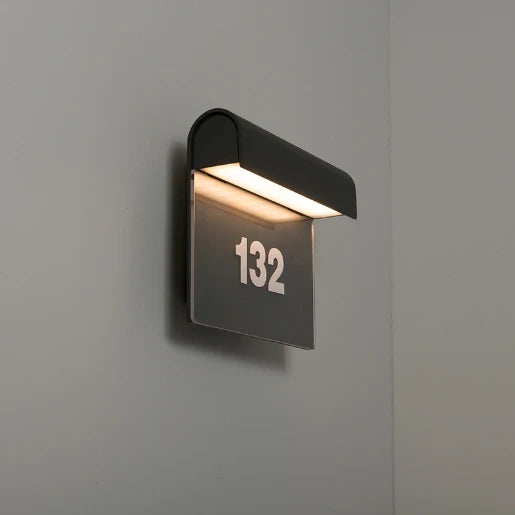 Wall Light LED 3000K 8.5W Anthracite Numbers
