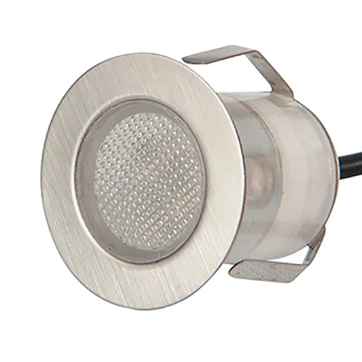 Led Deck Kit 10X0.5W S/Steel Ip67 3K 25Mm