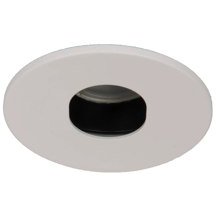 White Pin Wall Wash Trim For 240V GU10 Downlight