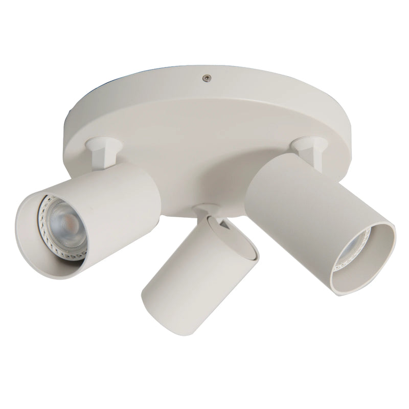 Spotlight Three Plate 50W GU10 IP20 NO Lamp White