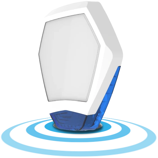 White Odyssey Blue Lens X3 Cover