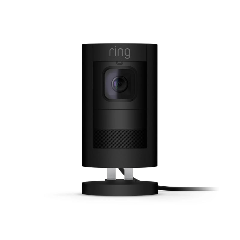 Camera Stick Up Wired Blk Two Way Talk