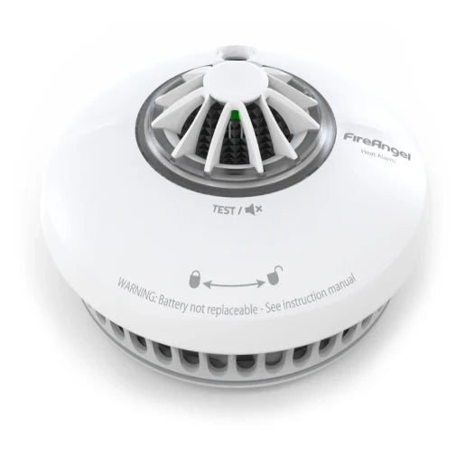 HEAT ALARM ENHANCED THERMISTEK TECHNOLOGY 85DB 10 YEAR BATT