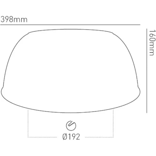 Reflector For High Bay 90° Aluminium