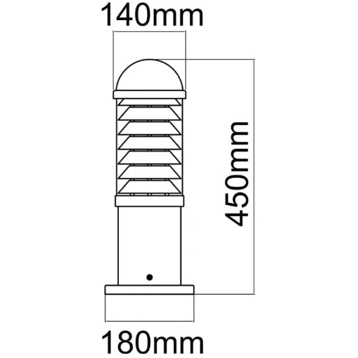 Coria E27 450Mm Bollard