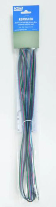 Navara 12V Single Colour Ip65 Strip-To-Wire Connector With 3M Lead