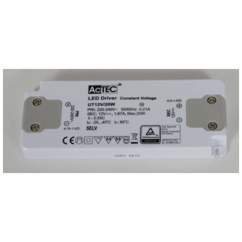 Driver Non-Dimmable LED IP20 12W 12V