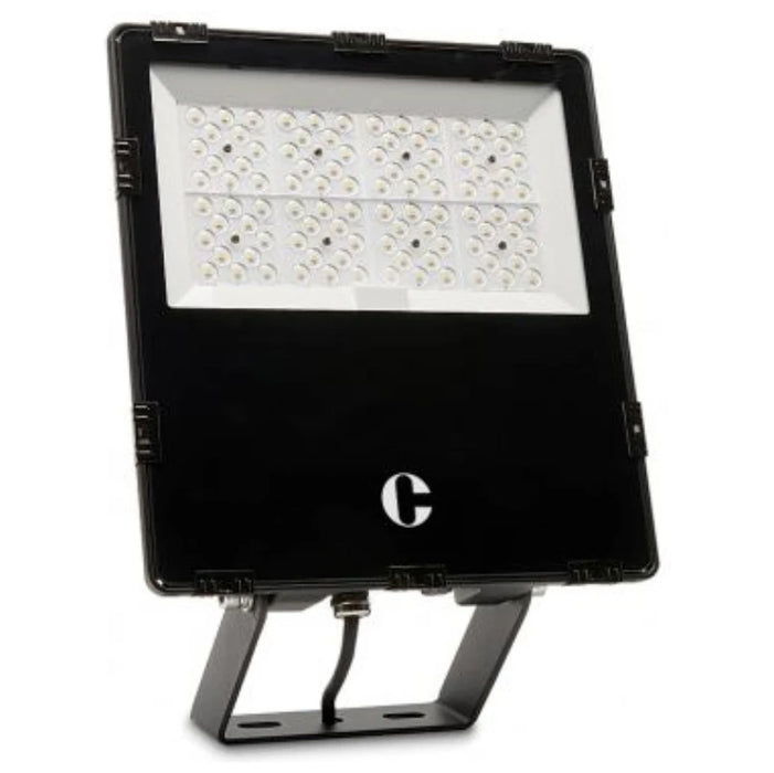 Floodlight Industrial 3000K Beam Ang 120 100W Black 11400Lm IP40 C