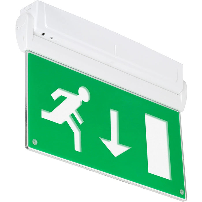 Arlington LiFe LED Maintained 3Hr Blade Exit Sign Self Test