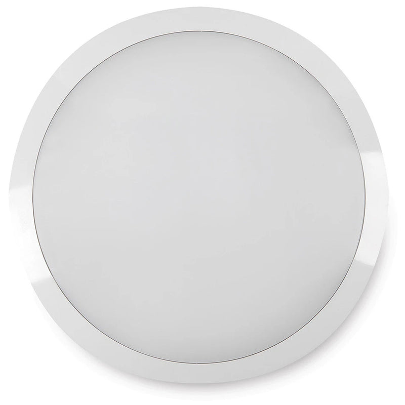 White Bulkhead Emergency Light LED 10-15W 3000-6500K IP65 Sensor