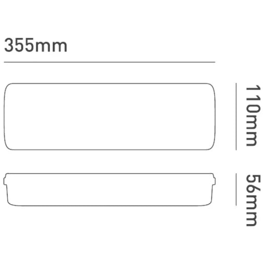 Bulkhead Emergency Legend Polycarbonate/Abs Manual Test