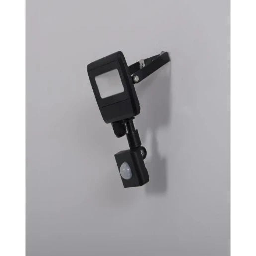 Siena Cr 10W 4000K IP65 Led Pir Floodlight Black