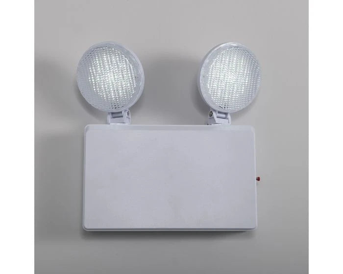 Navara 1.5W 6000K Self Test Emergency Twin Spot Light