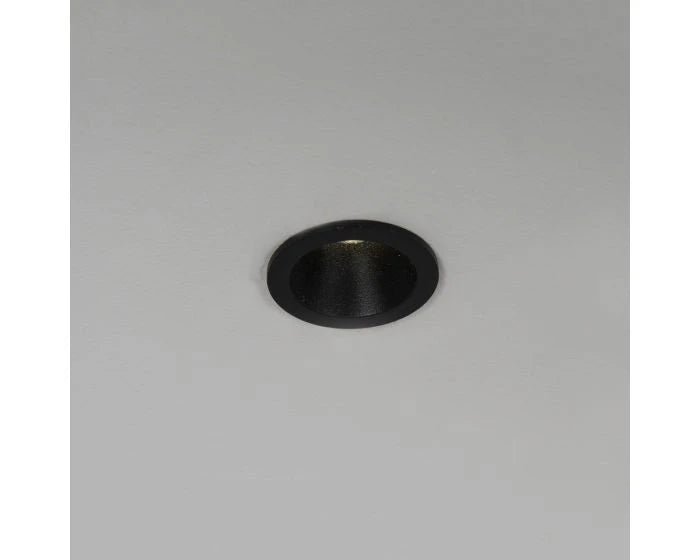 Mimas Mini Led 3W 4000K Baffle Downlight Ip65 Black
