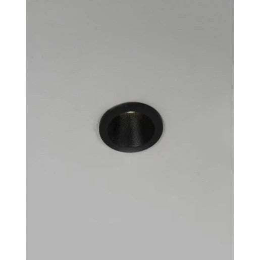Mimas Mini Led 3W 4000K Baffle Downlight Ip65 Black