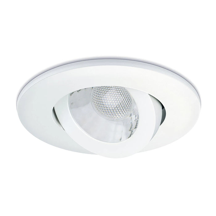 Fireguard Next Generation Tilt Ip20 With White Bezel Fire Rated Downlight
