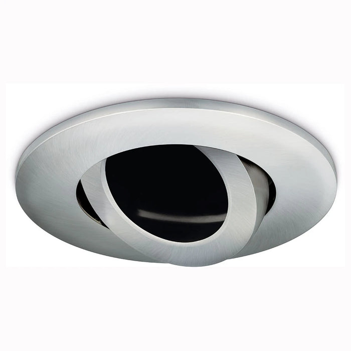 Brushed Nickel Bezel For Use With Fireguard Next Generation Tilt Ip20 Fire Rated Downlight