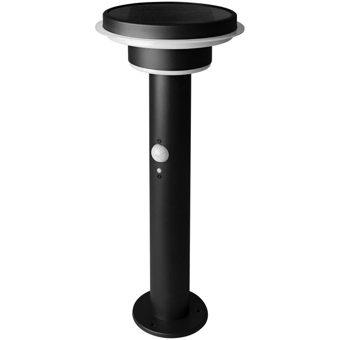 ENDURA® STYLE SOLAR DOUBLE CIRCLE Post Double Circle 40CM 6W BK