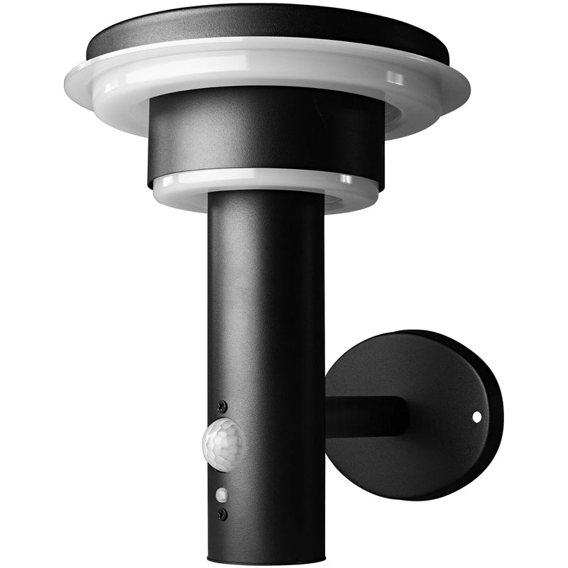 ENDURA® STYLE SOLAR DOUBLE CIRCLE Wall Double Circle 6W BK
