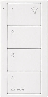 33x66x8mm Arctic White 4 Button Remote Control