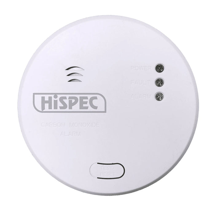 Interconnectable Fast Fix Mains Carbon Monoxide Detector with 10yr Rechargeable Lithium Battery Back