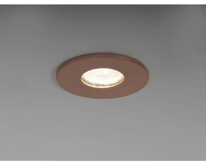Firebreak Qr Gu10 Ip20 Copper Bezel