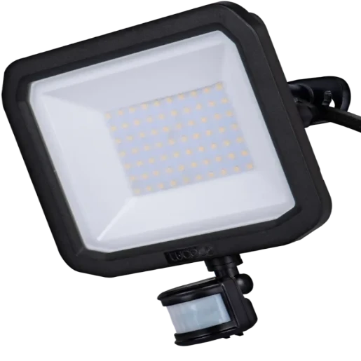 Castra Black Floodlight 186Mm 5400Lm 50W 3000K Standard