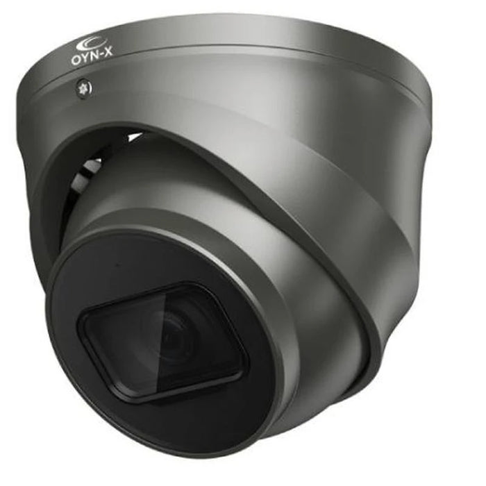 Eagle 8MP/4K Fixed Lens Full-Colour Active Deterrence HDCVI IR Turret Camera (Grey)