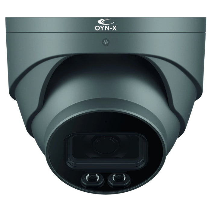 Eagle 4MP Full-Colour Fixed Lens Network Turret Camera (Grey)