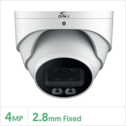 Eagle 4MP Full-Colour Fixed Lens Network Turret Camera (White)
