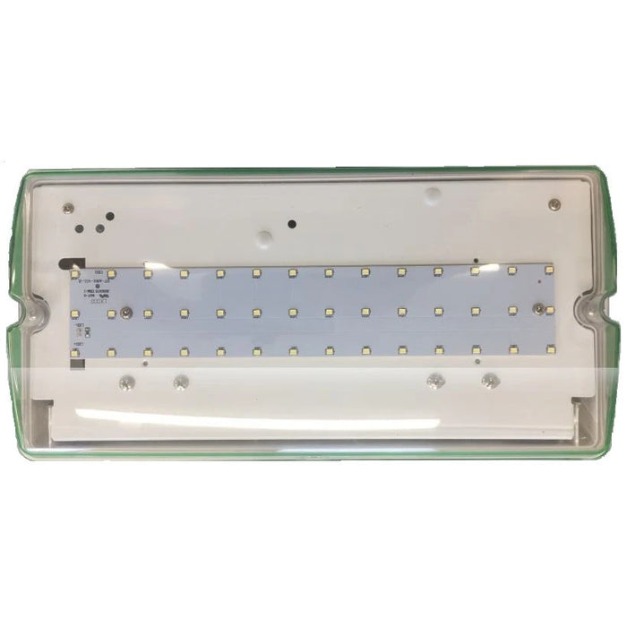 Stratos Ultra High output 3-hour Maintained Emergency bulkhead - 1500Lm