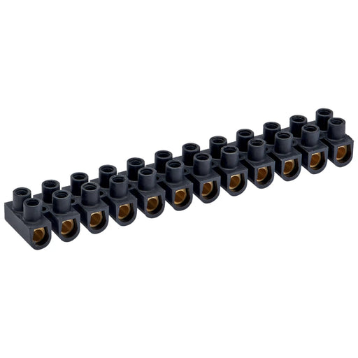 Terminal Blocks 16 mm² Black Polypropylene (x 10)