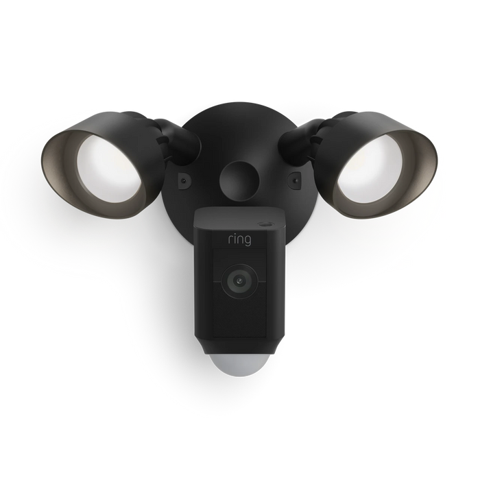 Black Floodlight Cam Wired Plus