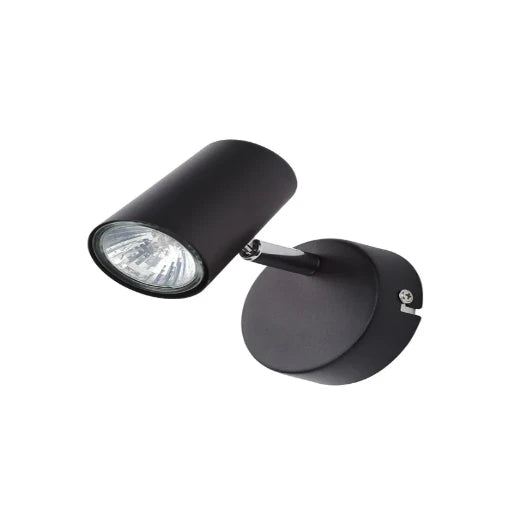 Harvey 1 Light Spotlight Black