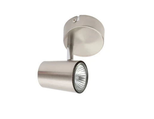Harvey 1 Light Spotlight Satin Nickel