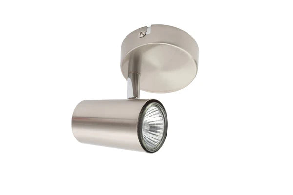 Harvey 1 Light Spotlight Satin Nickel