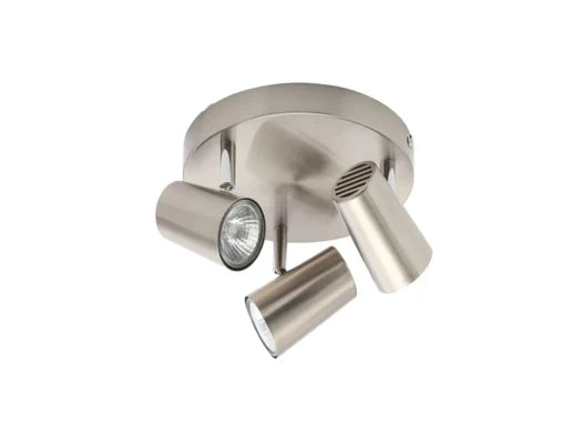Harvey 3 Light Spotlight Satin Nickel