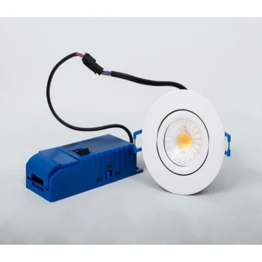 Qr Select Tilt 4Cct Led Ip65 Tiltable Downlight White