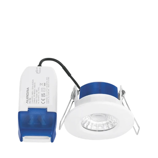 R6 Fixed 6W 580Lm 3000K Fire Rated Downlight