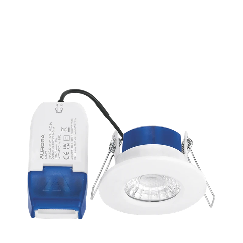 R6 Fixed 6W 620Lm 4000K Fire Rated Downlight