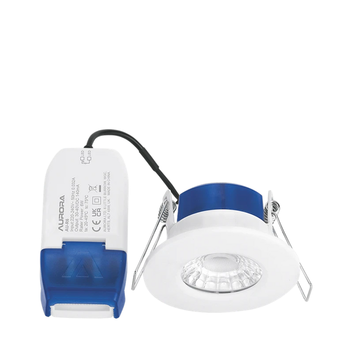 R6 Fixed 6W 620Lm 4000K Fire Rated Downlight