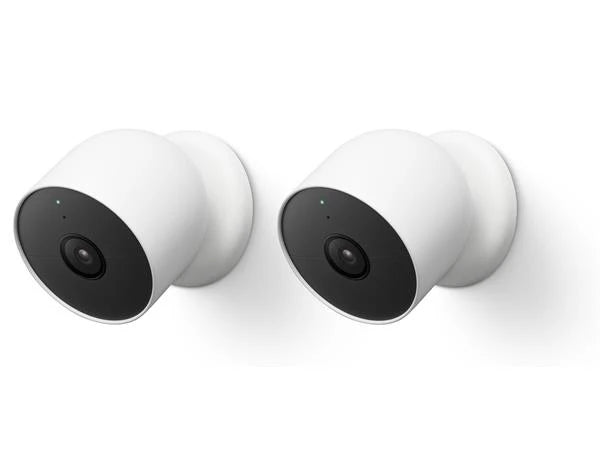 Google Nest Cam Full HD 1080p Smart Home Security Camera - White
