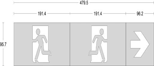Emergency Bulkhead IP65 LED Maintained & Non Maintained