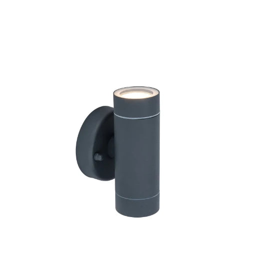 Rado Ip44 2X Gu10 Wall Light In Black