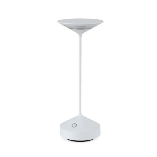 Round rechargeable lamp with charging base 2W IP54 3000K 168lm White