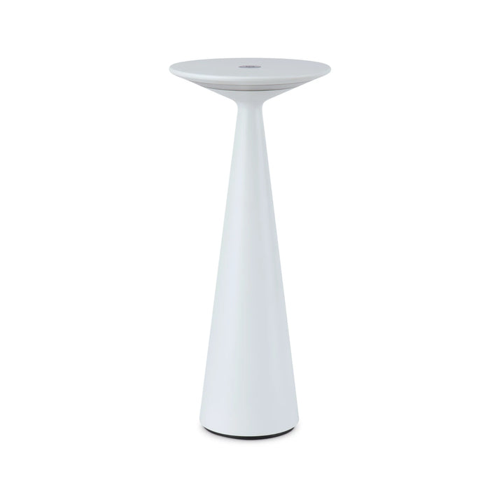 Round rechargeable lamp with power bank 2W IP54 3000K 154lm White